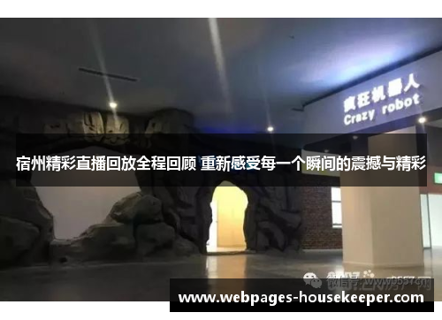 宿州精彩直播回放全程回顾 重新感受每一个瞬间的震撼与精彩